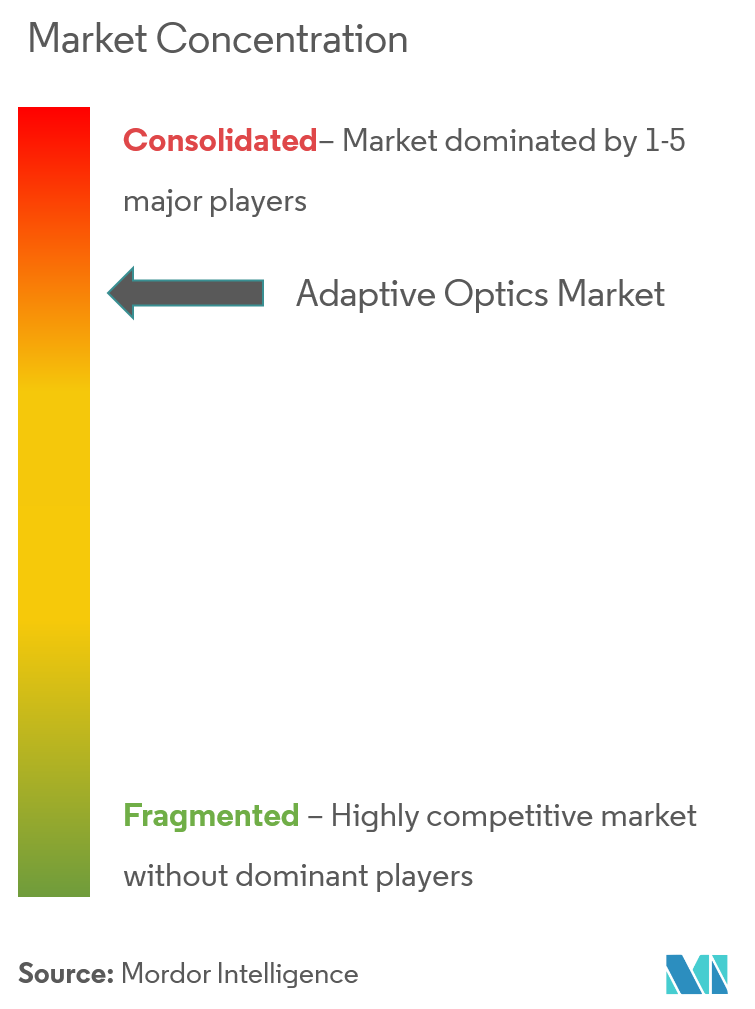 Adaptive Optics Market Concentration
